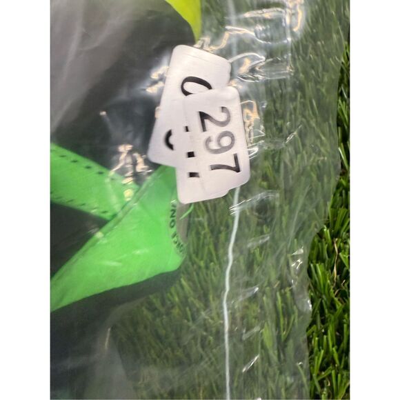 Sz 10 - Nike Lunar Force 1 Leather Black Green neon LTHR (555089-004) - Picture 8 of 8